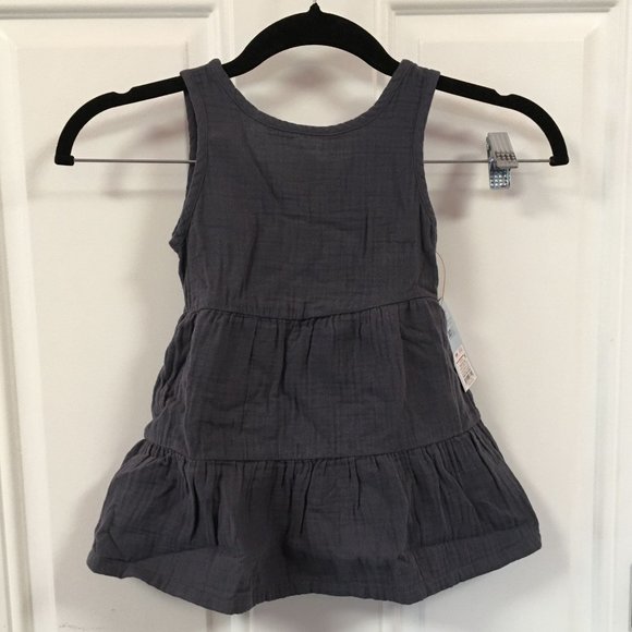 Cat & Jack Other - NWT - Cat & Jack Sleeveless Summer Dress - Dark Blue - Size 18 mos